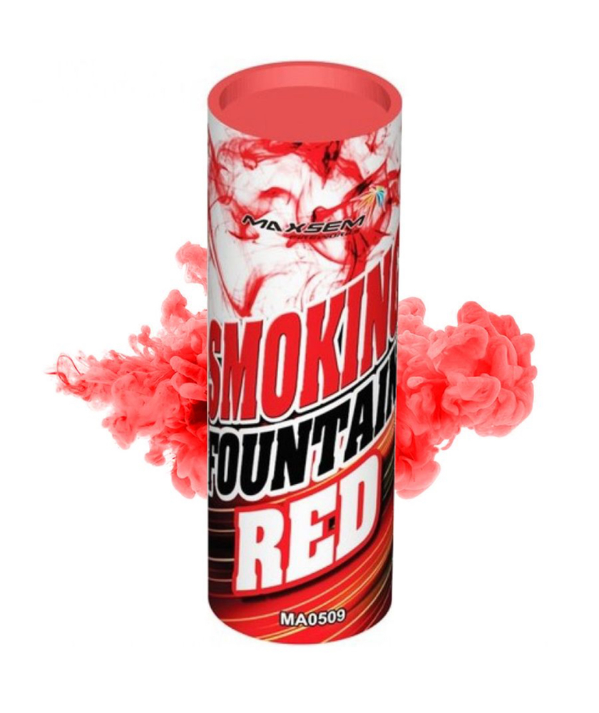 Дым цветной Red